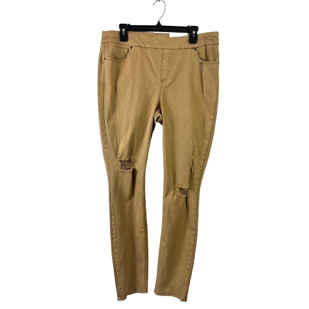 Westbound Women's High Rise Skinny Brown Pants